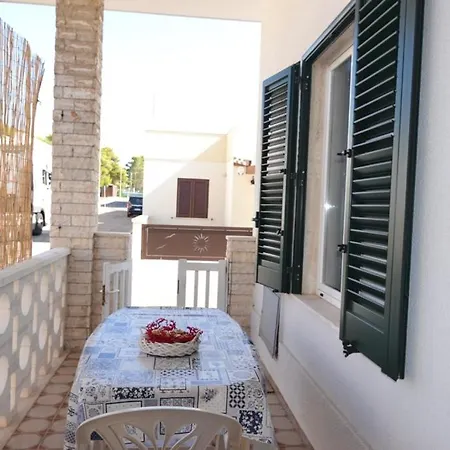 Trilocale A 50 Mt Dal Mare - Cod. 100 Ferienhaus Marina di Mancaversa